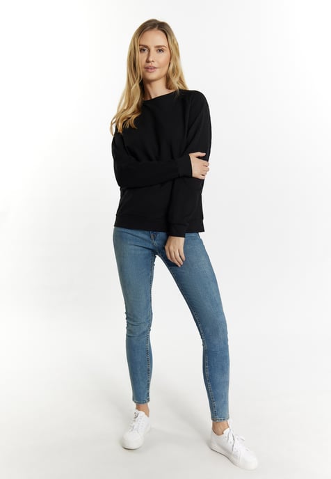 usha Sweatshirt Dames zwart - Image 2