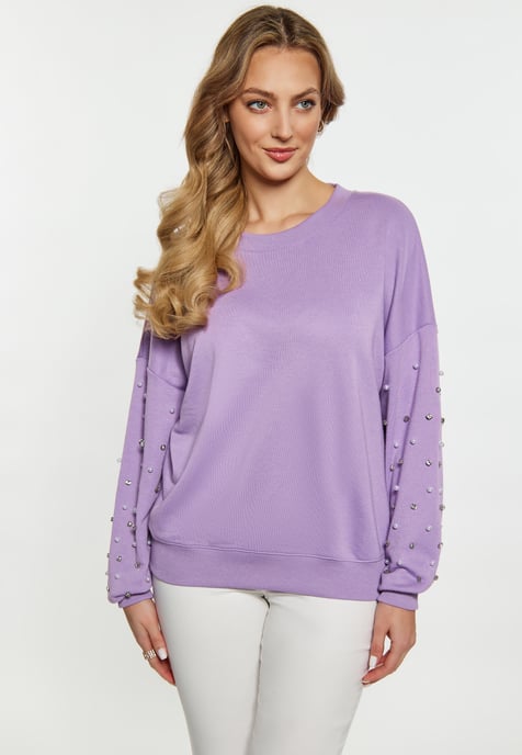 Faina Sweatshirt Dames violet - Image 3