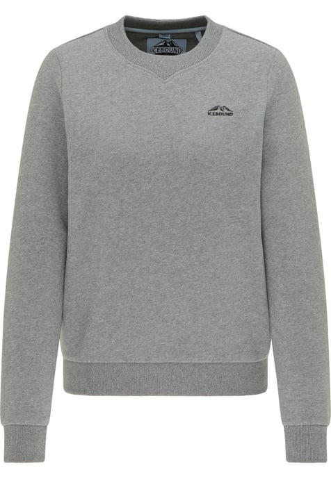 ICEBOUND sweater women Grey melange - Image 1
