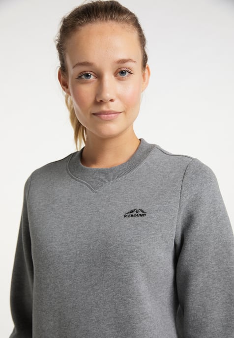 ICEBOUND sweater women Grey melange - Image 5