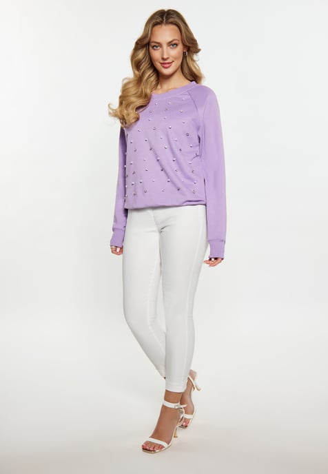 Faina Sweatshirt Dames violet - Image 2