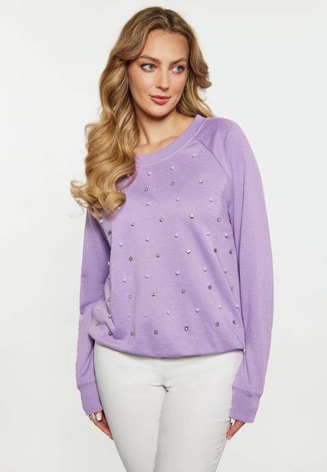 Faina Sweatshirt Dames violet - Image 3