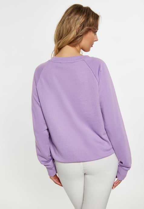 Faina Sweatshirt Dames violet - Image 4