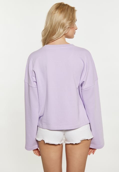 IZIA Sweatshirt Dames Lavendel - Image 4