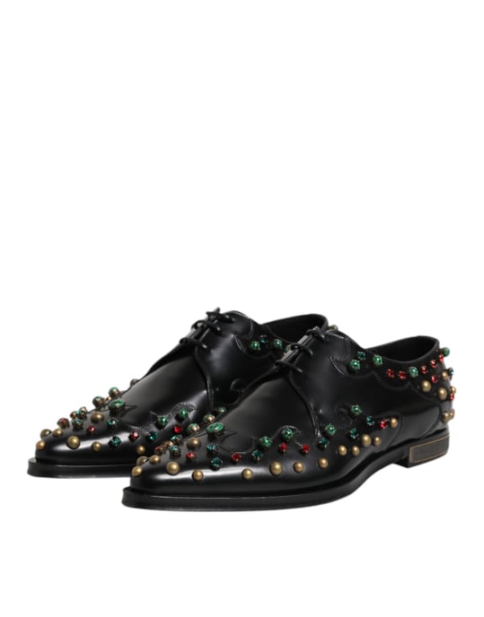 Versierde Leren Oxford Schoenen - Image 4