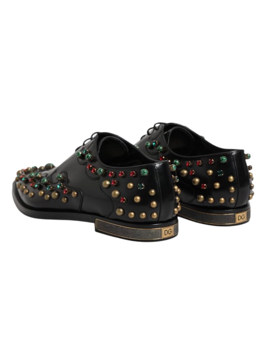 Versierde Leren Oxford Schoenen - Image 5