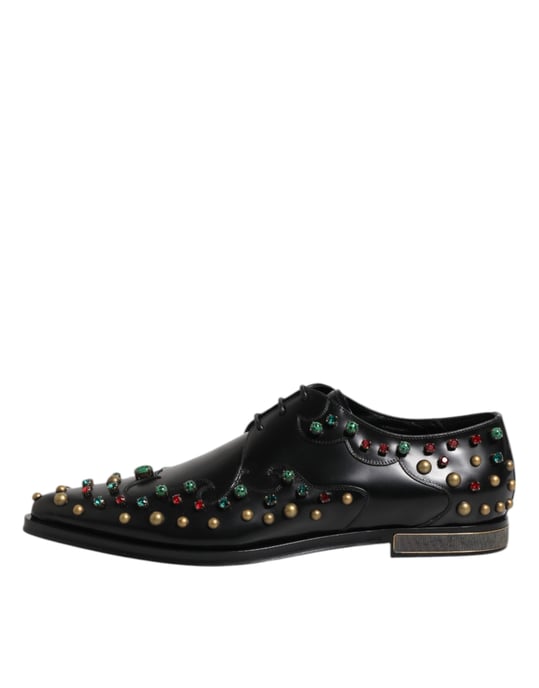 Versierde Leren Oxford Schoenen - Image 6