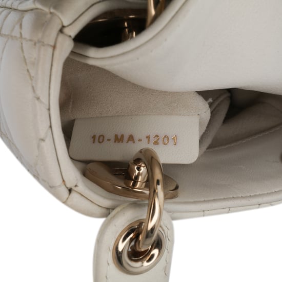 Lady Dior Mini Quilted Leather Bag - Image 6