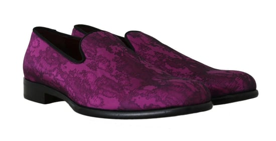 Silk Pattern Loafers - Image 3
