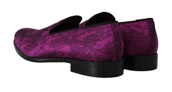 Silk Pattern Loafers - Image 4
