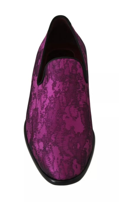 Silk Pattern Loafers - Image 5