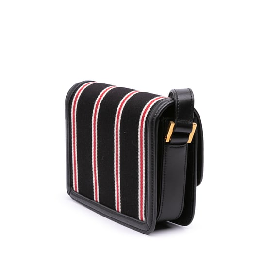 Niki Mini Bag Gestreepte Canvas - Image 2