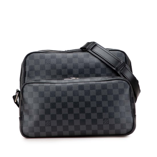 District Pm Checkered Messenger - Image 1