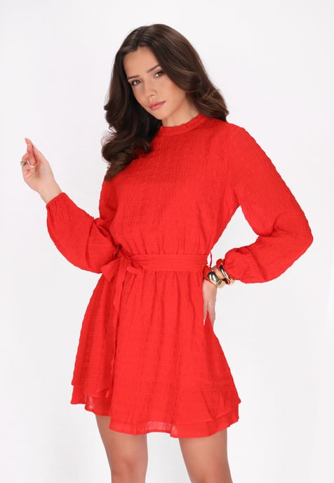 Faina jurk vrouwen rood - Image 3