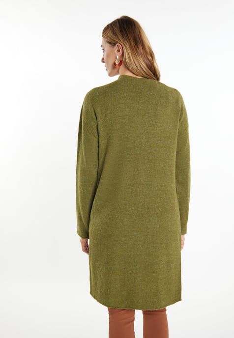 usha Longcardigan Dames olijf - Image 4