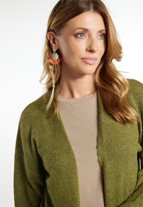 usha Longcardigan Dames olijf - Image 5