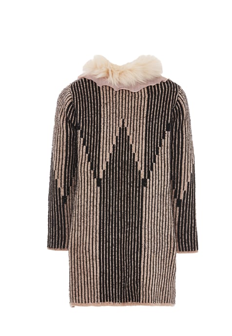 Faina Vest Dames zwart roze - Image 2