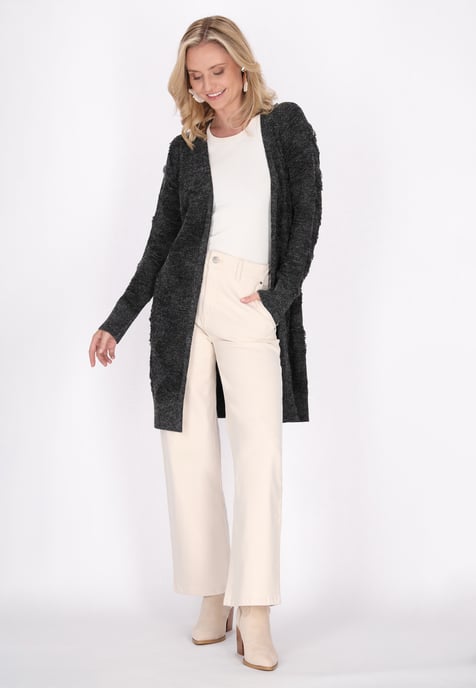 usha Vest Dames antraciet gem - Image 2