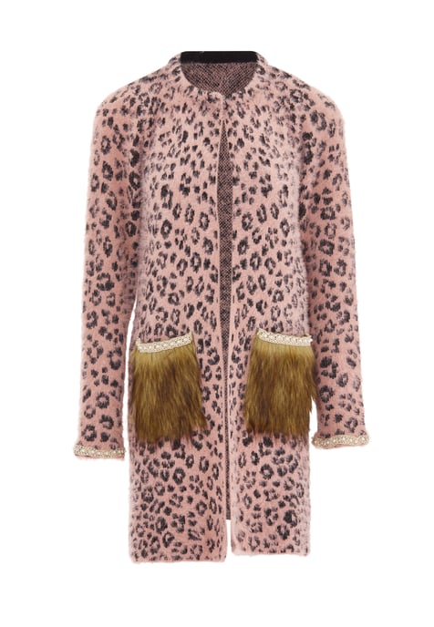 Faina Vest Dames roze/zwart - Image 1