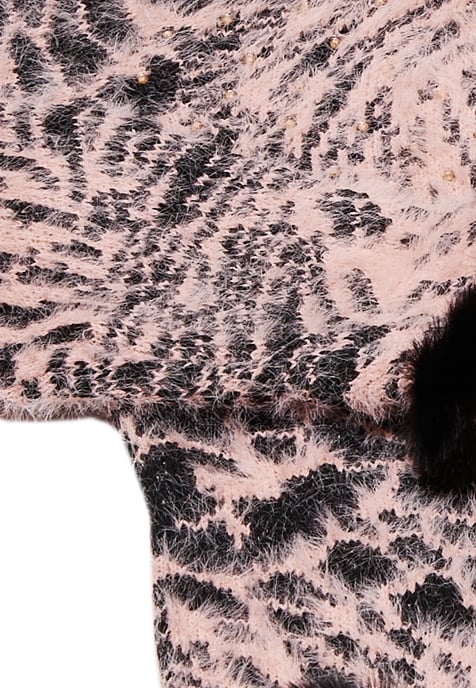 Faina Vest Dames roze/zwart - Image 3