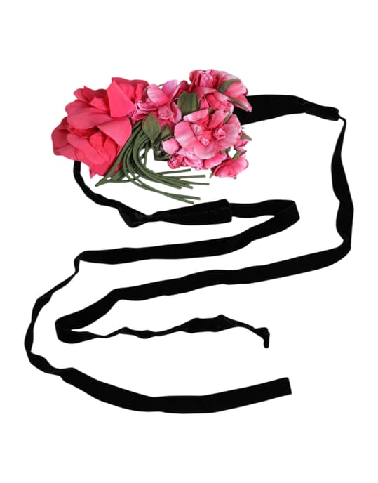 Florale Velvet Choker Ketting - Image 5