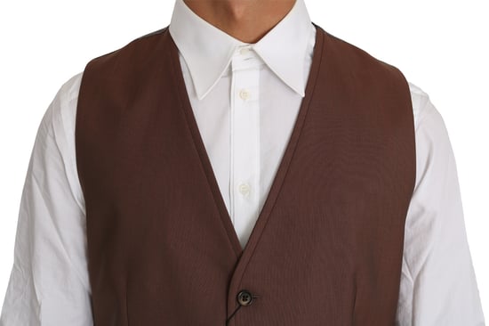 Bruine Wol Vest Tsh2649 - Image 3
