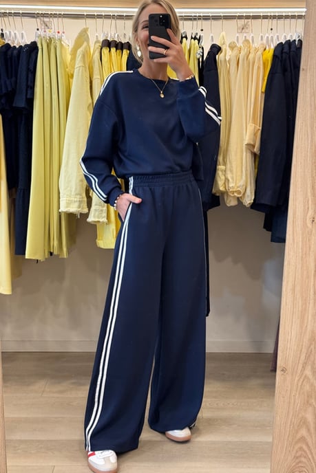 Stripe Detail Pant Set - Image 2
