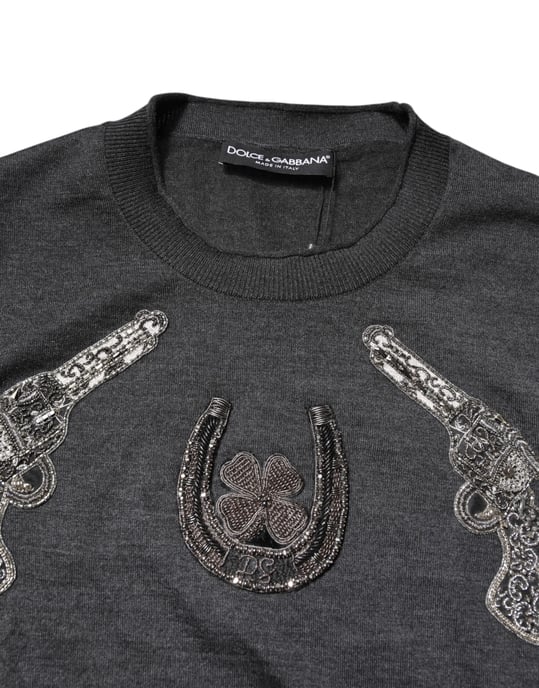 Guns Klavertrek Paardenhoef Sweater - Image 5