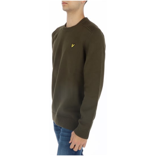 Crew Neck Jumper Olive Lm703 - Image 2