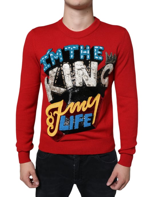 King Of My Life Crewneck Sweater - Image 2