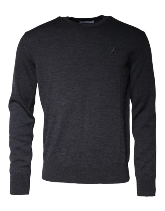 Crew Neck Sweater Long Sleeves Style Dg - Image 1