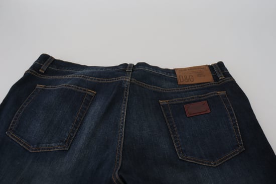 Rechtafsnijdende Donker Gewassen Jeans - Image 5
