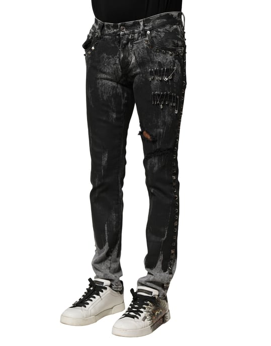 Nitar och slitna jeans - Image 3