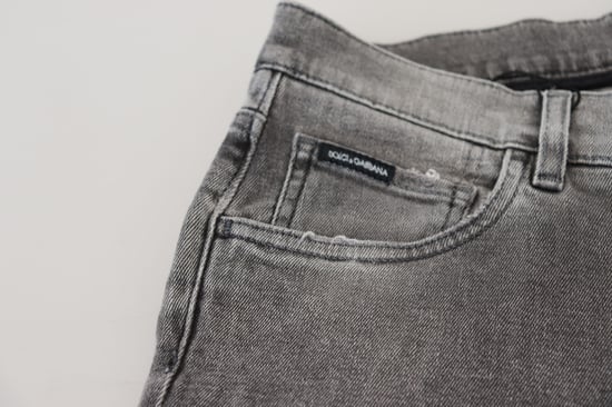 Slim Fit Versleten Jeans - Image 5