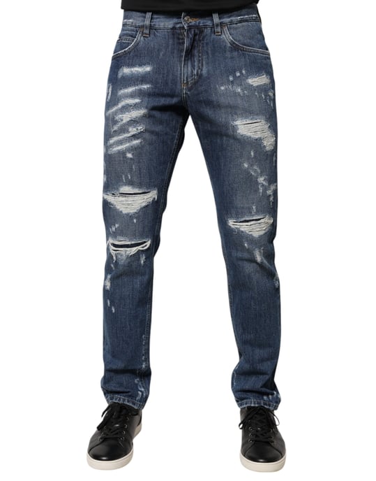 Versleten Denim Jeans - Image 2