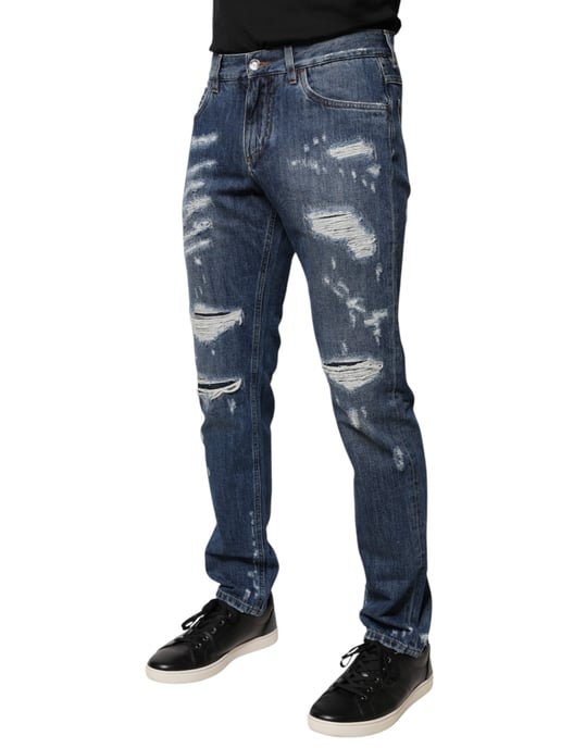 Versleten Denim Jeans - Image 3