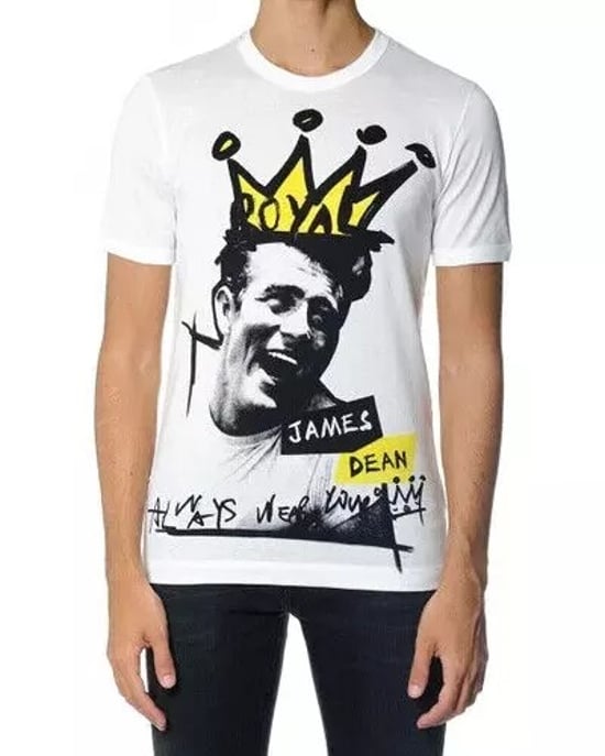 James Dean Royal Crown T-shirt - Image 1