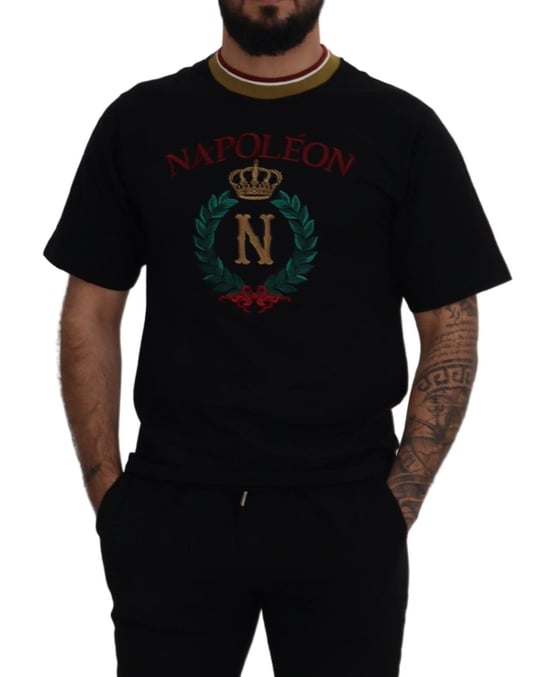 Napoleon T-shirt med broderad krona - Image 5