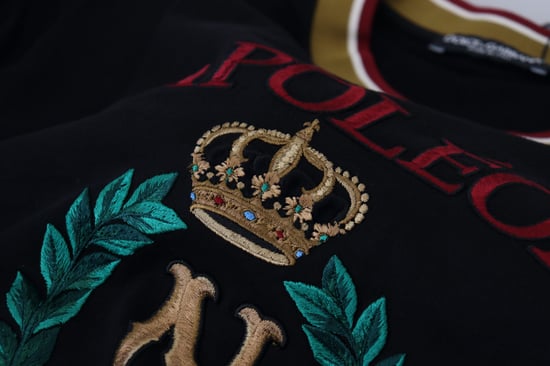 Napoleon T-shirt med broderad krona - Image 6