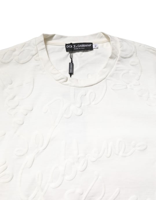 Präglad Logotyp T-shirt med Kort Ärm - Image 5