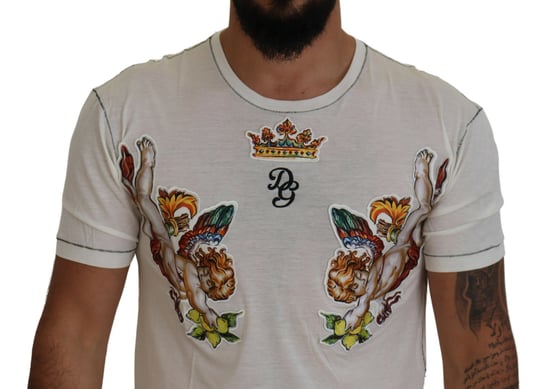 Avslappnad T-shirt med Cherubs-design - Image 4