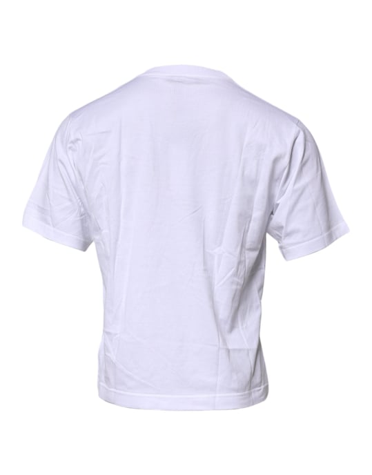 Kortärmad T-shirt med rund hals - Image 4