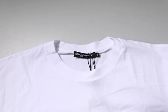 Kortärmad T-shirt med rund hals - Image 6