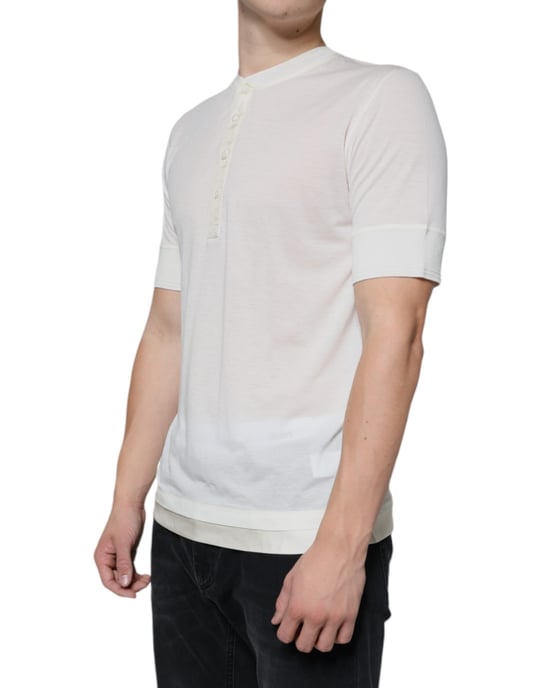 Henley T-shirt met Korte Mouwen - Image 3