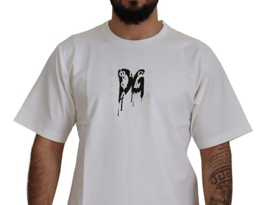 Dolce Gabbana Graffiti Tryckt T-shirt - Image 4