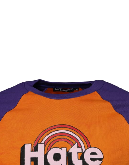 Hata mindre, älska mer tie-dye t-shirt - Image 3