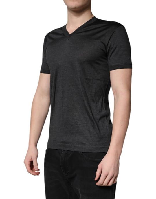 V-hals Korte Mouwen T-shirt - Image 3