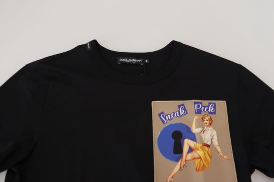 Sneak Peek Nyckelhåls Grafik T-shirt - Image 4