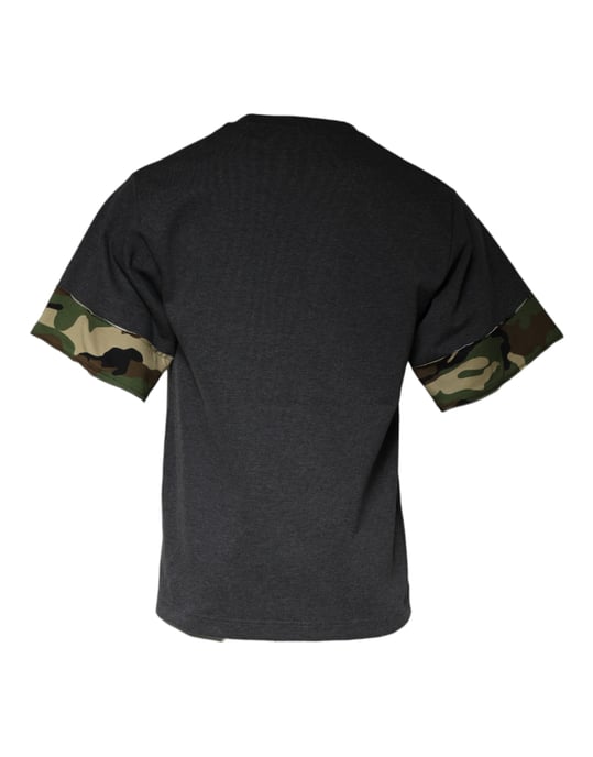 Kamouflage ärm kortärmad t-shirt - Image 5
