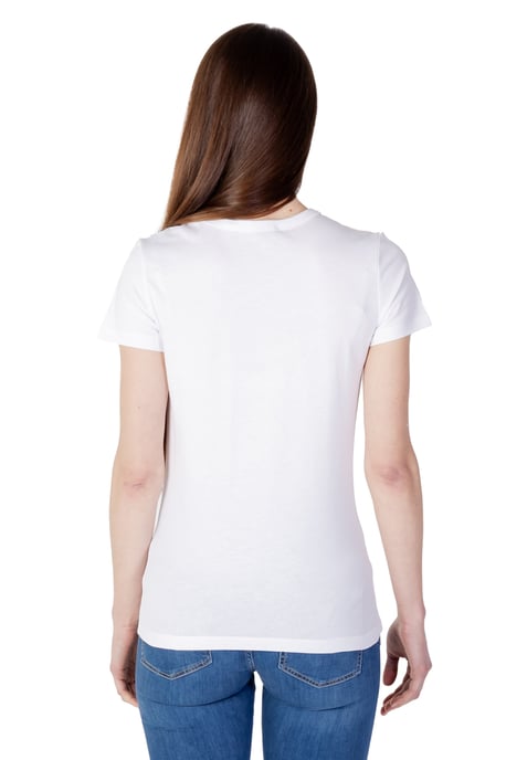 Glitter Strook T-shirt Korte Mouw Ronde Hals - Image 2